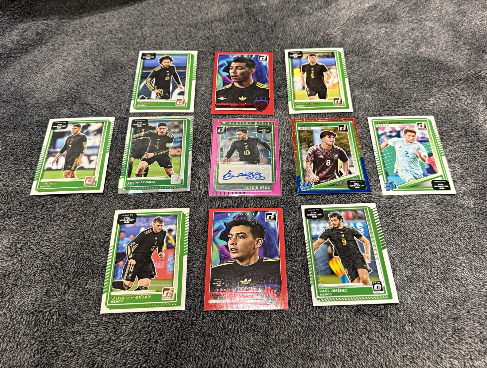Mexican national team/ 1 Auto/ 4 rookies/ultra rare