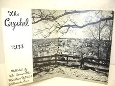 1953 Crystal (softcover), Windham High School, Willimantic, CT Yearbook