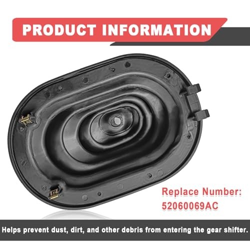 Manual Transmission Gear Shifter Boot Cover, Shifter Cover Compatible with JP 