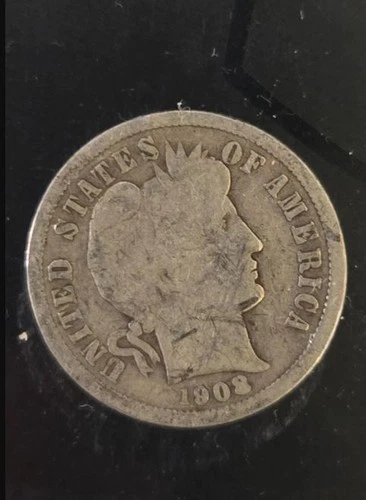 Lot of Five 90% Silver Barber Dimes! - Historic/Junk Silver Lot