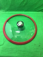 Royal Prestige Innove Glass Lid 12” Pot Cover w/ Red Cover Gasket