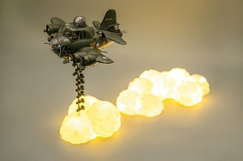 US B-17 Bomber B17 Bomber Cute Version 3D Printed Model Gift - Picture 12 of 43