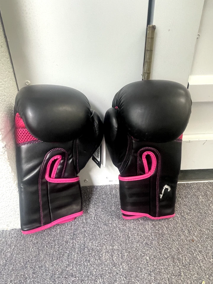 Guantes de Boxeo Adidas Híbridos 80 | Negro y Rosa | 10 OZ | Para Mujer | Boxeo - Nuevos con Etiquetas Foto 2 de 2