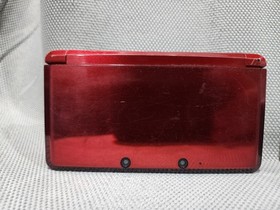 Nintendo 3DS Red Handheld Console System w/ Charger Tested & Working