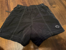 Pearl Izumi Cycling Shorts Black XS Padded Elastic Waist Pull-On Ripstop