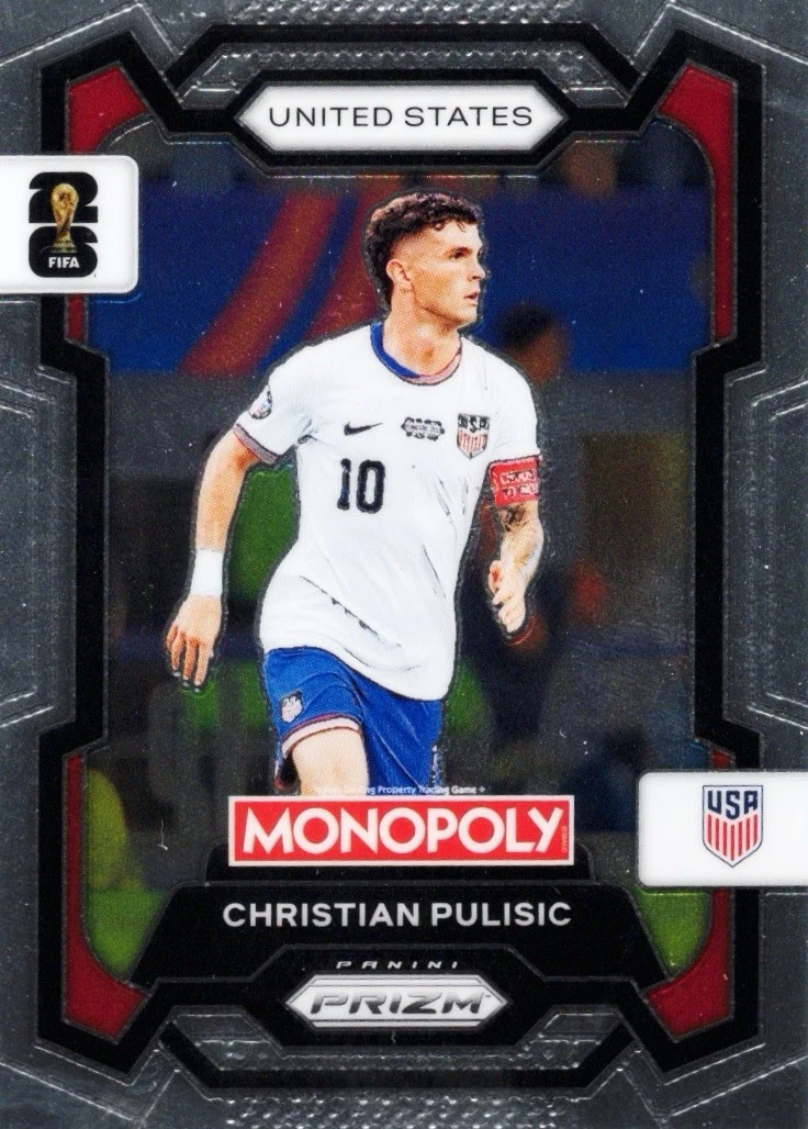 2026 Panini Prizm Monopoly Fifa World Cup - Christian Pulisic #47