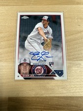 Evan Lee (Auto) #RA-EL 2023 Topps Chrome Update Washington Nats (AU, RC)