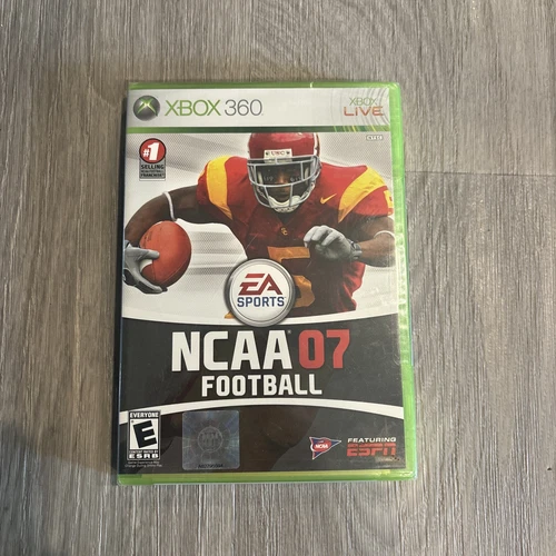 NCAA Football 07 EA Sports Microsoft Xbox 360 BRAND NEW SEALED! CIB