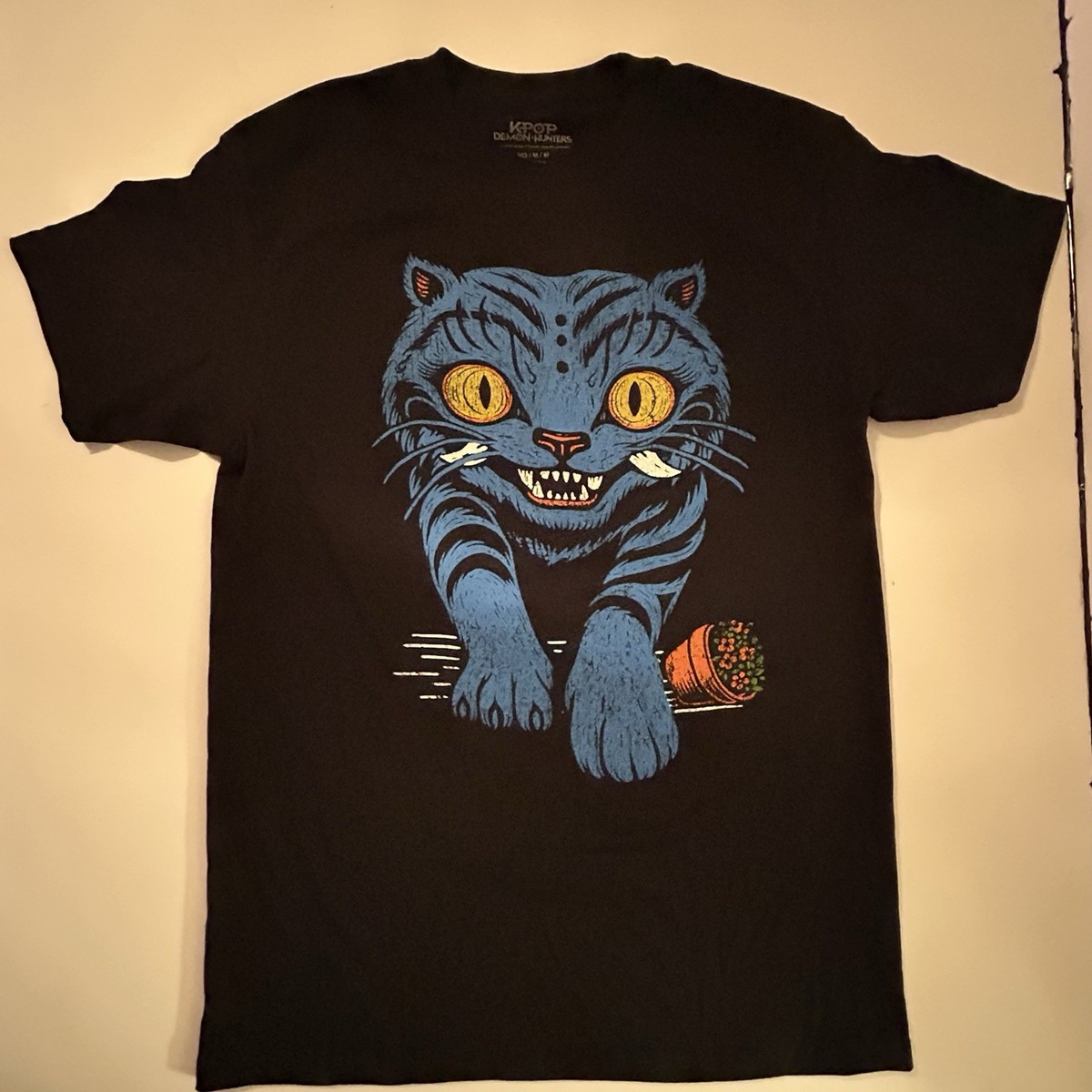 KPop Demon Hunters Derpy Tiger T-Shirt BoxLunch Exclusive Medium
