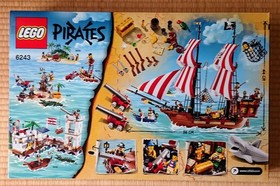 LEGO 6243 Pirates series "Captain Redbeard's Pirate Ship" Released in 2009 Rare