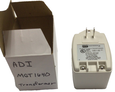 MG Electronics MGT1640 16.5VAC 40VA Plug in Class 2 Transformer