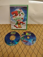 Dr. Seuss' How The Grinch Stole Christmas 2Disc De Luxe Ed DVD Jim Carrey