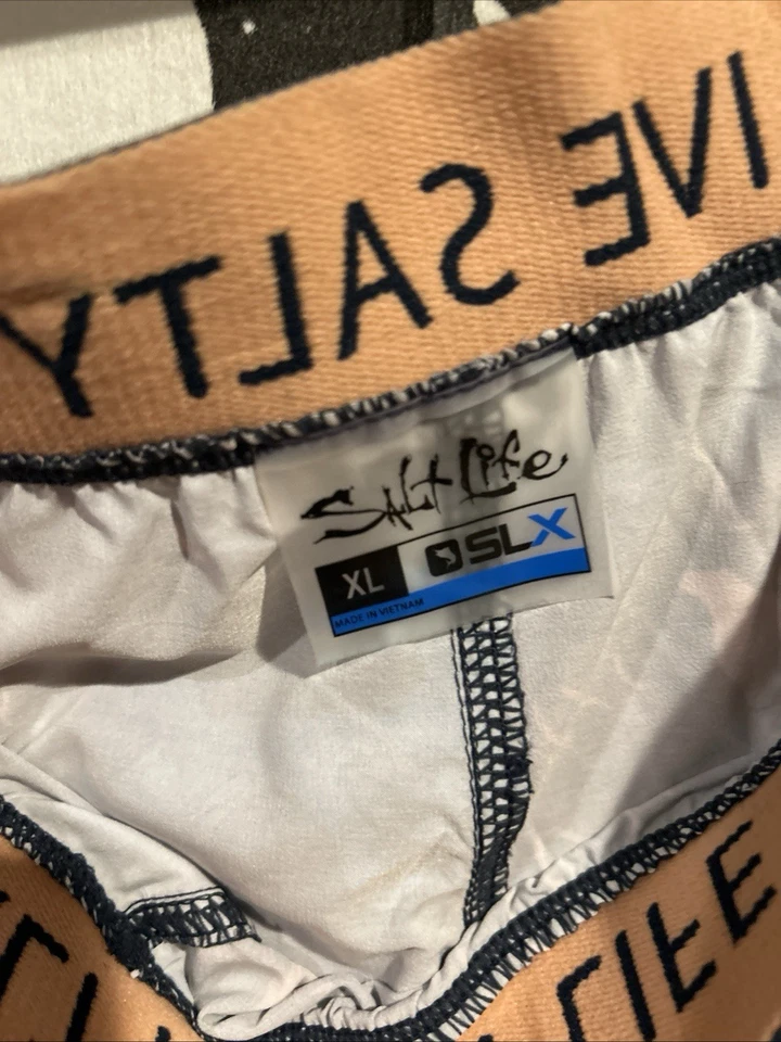 Salt Life AquaTrunks para mujer azul vivo salado talla XL NUEVO CON ETIQUETAS Foto 2 de 4