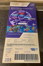 2014 SOCHI Olympic Winter Games Ticket ACCESS...