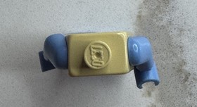 Lego Star Wars Original Watto Plain Face Blue Minifigure sw0038 Junkyard 7186