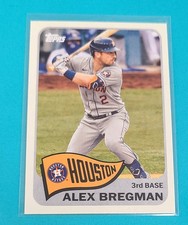 2021 Topps 1965 Topps Redux #T65-24 Alex Bregman Houston Astros BASEBALL Card G3