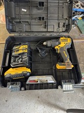 DEWALT DCD709P1T 18V XR Cordless Brushless Combi Drill Kit - Black/Yellow
