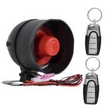 Universal 12V 20W Car Security Horn Vehicle Alarm Security Protection System,