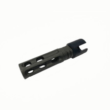 Ruger 1022 10/22 Steel Muzzle Brake 5/8x24 Thread  Adapter Crush Washer Black