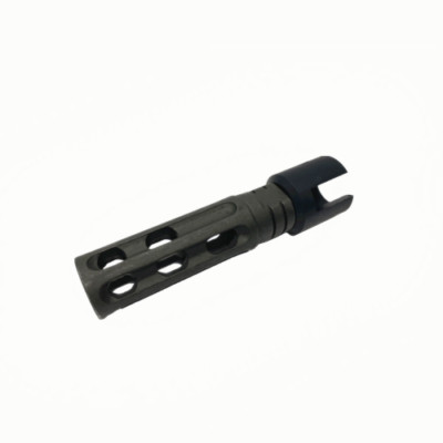 Ruger 1022 10/22 Steel Muzzle Brake 5/8x24 Thread + Adapter Crush ...