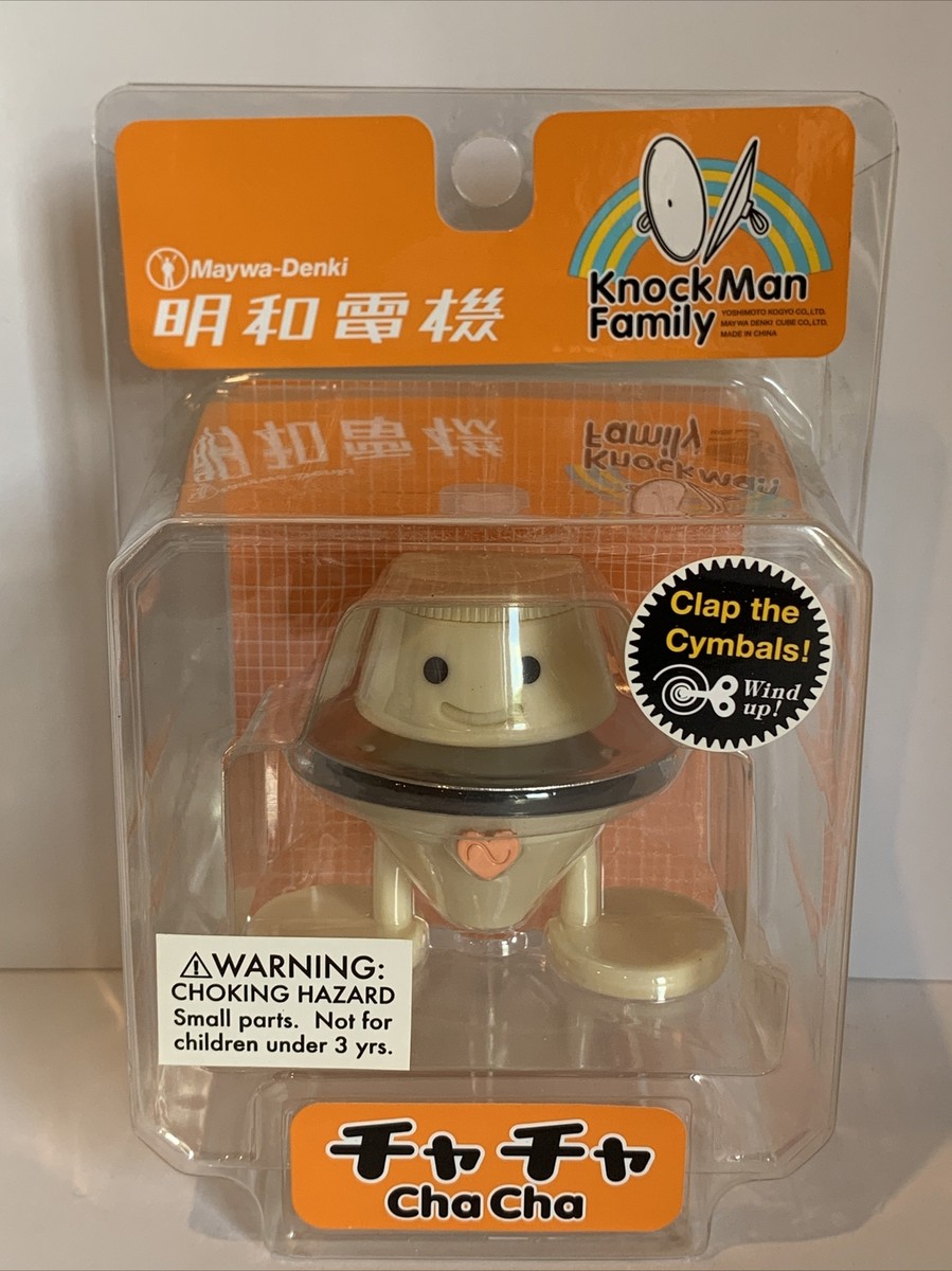 Maywa Denki Knock Man KNOCK MAN FAMILY Robot Cha Cha Toy JAPAN