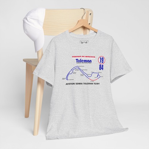 Camiseta Ayrton Senna Toleman 1984 GP de Mónaco Fórmula Carreras Camiseta F1 Carrera Fans Regalo - Imagen 31 de 73
