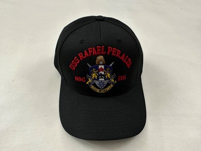 USS RAFAEL PERALTA DDG 115 ETT The Corps Black Baseball Cap Hat One Size
