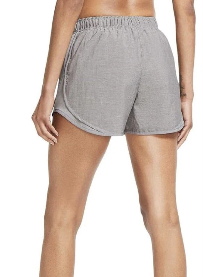 Pantalones Cortos de Correr Nike Tempo Dri-Fit Para Mujer, Gris Talla M Auténticos  Foto 2 de 2