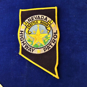 Nevada Highway Patrol Police Patch #unique