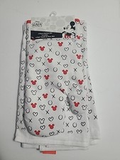 Disney Mickey  Minnie Mouse 3 Piece Kitchen Set 2 Towels 1 Oven Mitt XO New