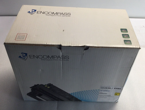 Encompass CE262A 648A Yellow Toner Compatible With HP Color LaserJet CP4525- NEW - Picture 3 of 5