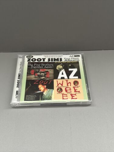 Zoot Sims : Four Classic Albums CD 2 discs (2009) brand new sealed - Picture 1 of 2