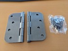Lot of 5: Deltana 4" x 4" Plain Bearing 5/8" Radius Corners Mortise Hinge-Pair — photo 2