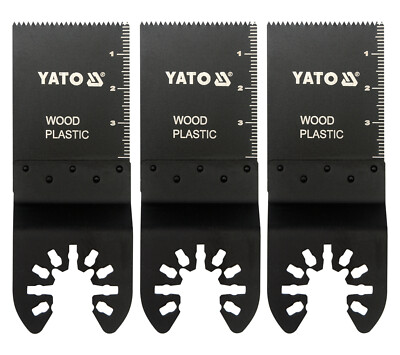 Tauchsägeblatt Multimaster HCS 34mm 3-Stk Holz PVC Kunststoff Multitool Zubehör