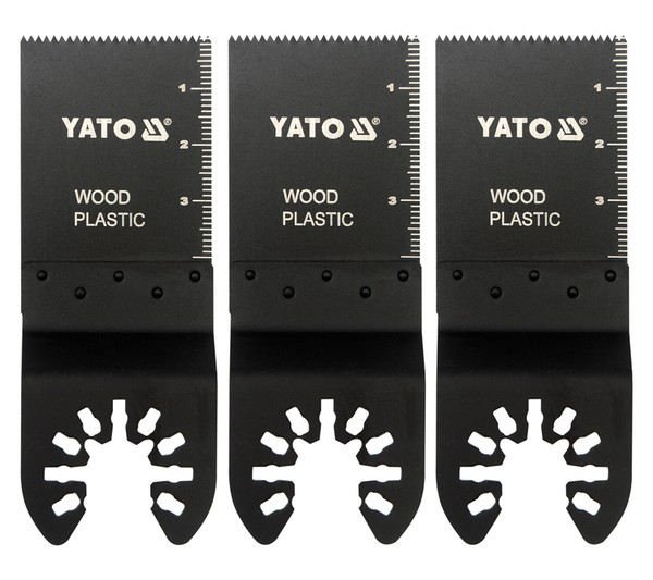 TauchsäGeblatt Multimaster Hcs 34Mm 3-Stk Holz Pvc Kunststoff Multitool ZubehöR-image