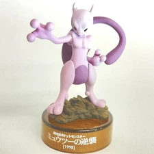Pokémon Figure Museum Bottle Cap Mini figure Mewtwo 2007 Kaiyodo Japan