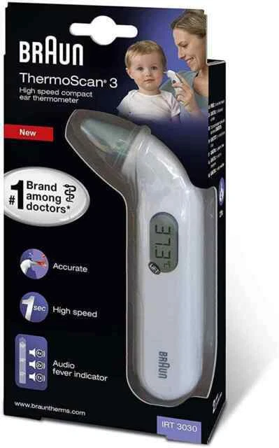 Braun Thermoscan 3 Digital Ear Thermometer For Babies
Opens in a new window or tab