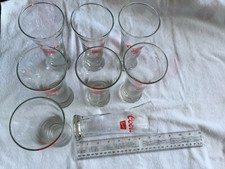 Vintage Coors Tulip Beer Glasses, Pint Size Lot of 8