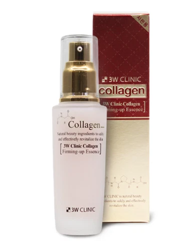 3W CLINIC Collagen Firming Up Essence 50ml Lifting Anti Aging Korea Beauty, NEW