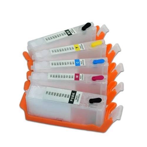 Refillable Edible Ink Cartridge Set for Canon TS705 / TS705a TS6350a