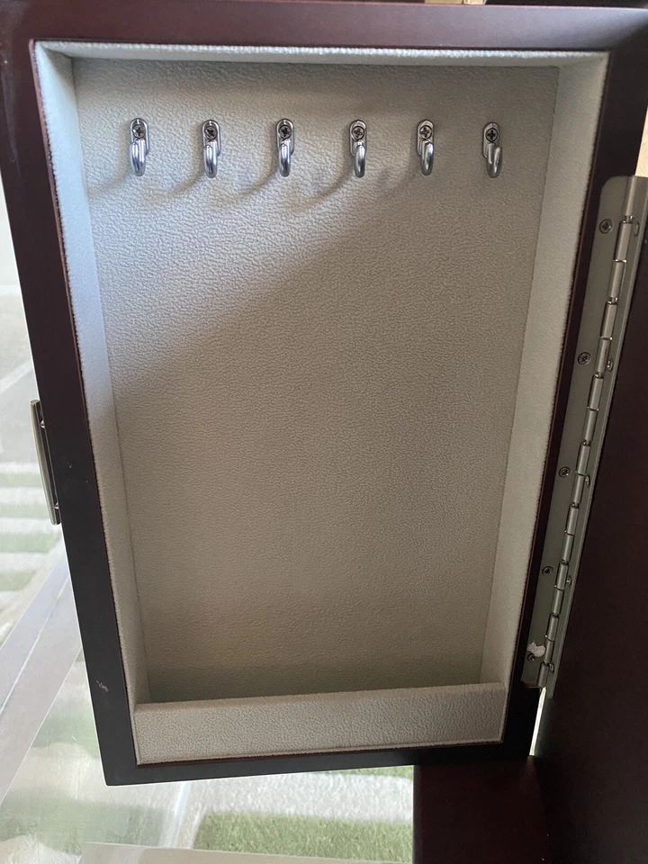 Joyero de lujo Jere caoba mate con llave gama alta Foto 2 de 4