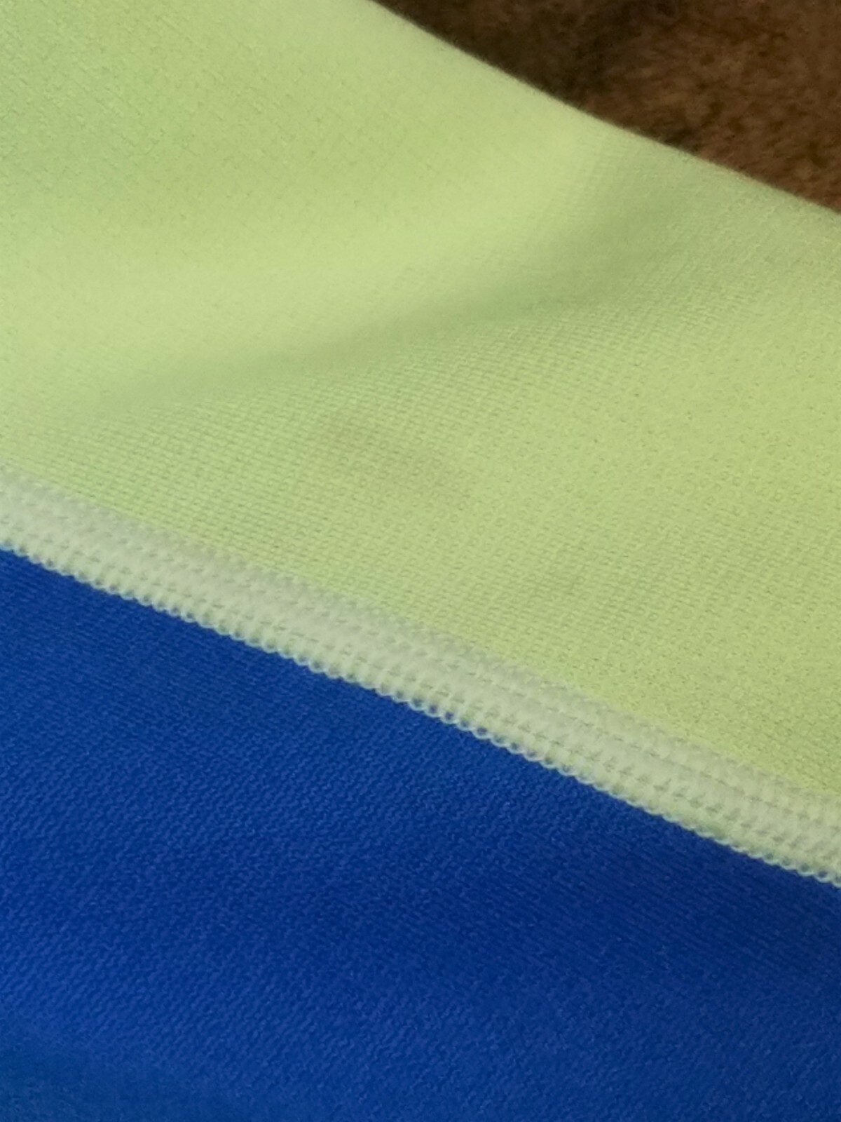 FILA Sport Performance Giacca Pullover Donna Sportivo 1 4 Zip Blu e Verde Tg S