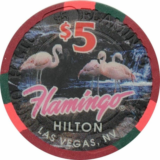 Flamingo Hilton Casino Las Vegas 5 Chip 1989 eBay