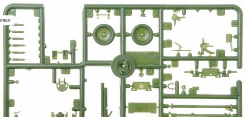German infantry gun IG37 75 mm scale model kit 1/72 UMT 664 - Picture 7 of 9