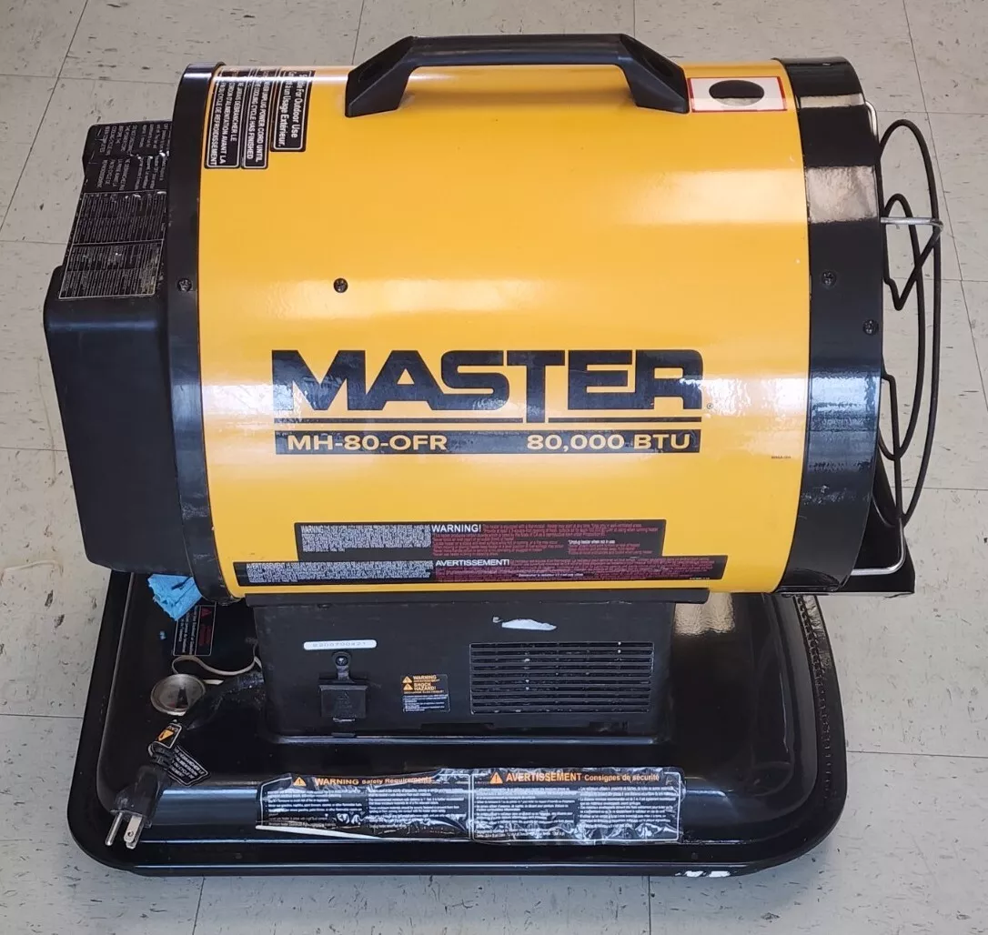 Master 80000 btu kerosene radiant heater deals
