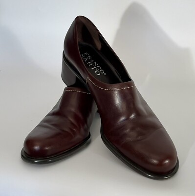 Franko Starto Women s Brown Leather Shoes Size 8 1/2