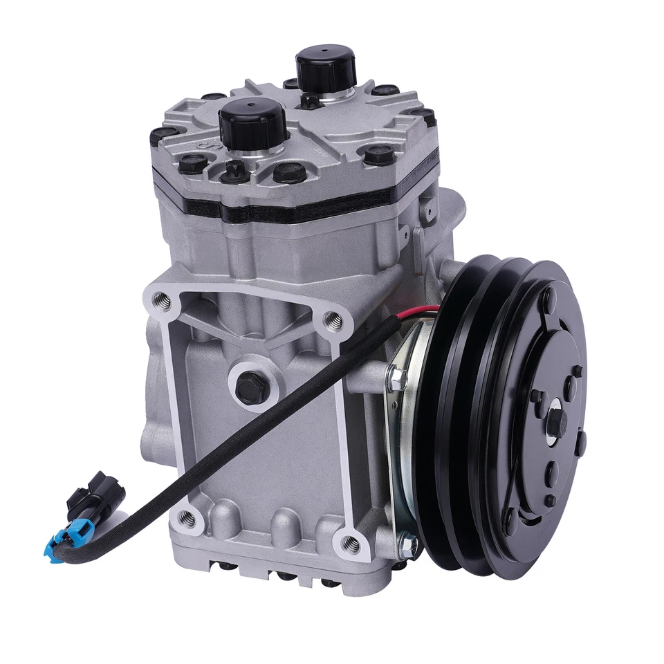 A/C Compressor York Style For Freightliner Peterbilt Kenworth ET210L-25237C NEW Foto 4 de 4