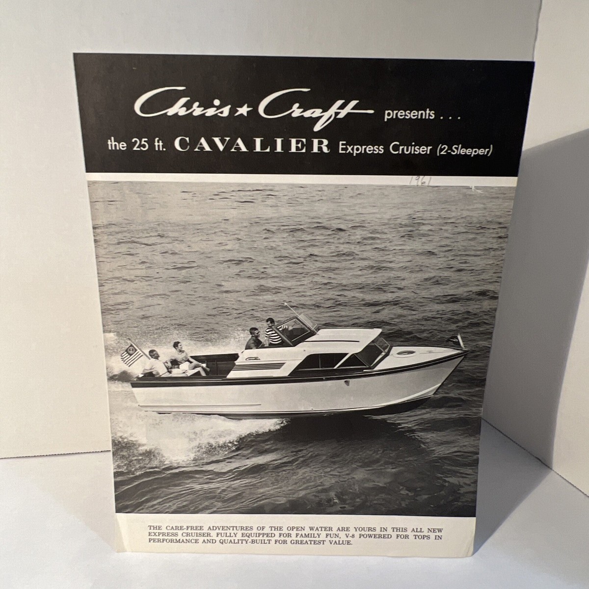 1961 CHRIS CRAFT Presents… The 25ft. Cavalier Express Cruiser
