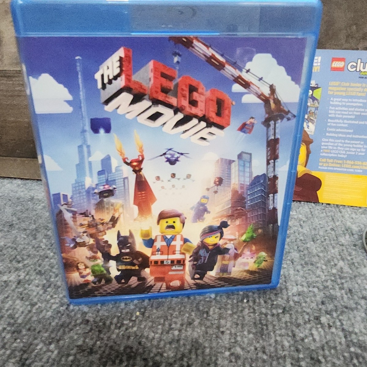 THE LEGO MOVIE Blu-ray + DVD Family Game Room | eBay