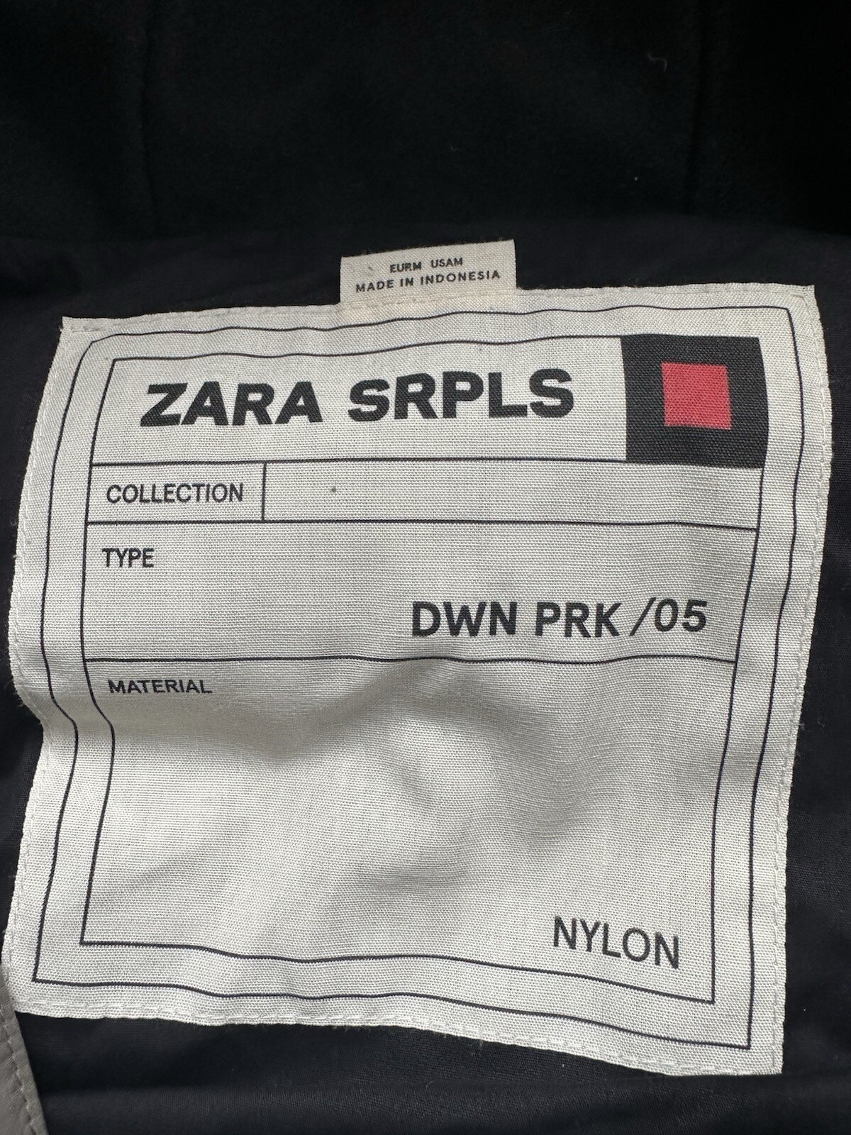 Zara Srpls Down Parka /Vest( Detachable Sleeves) - Men's  Size Medium